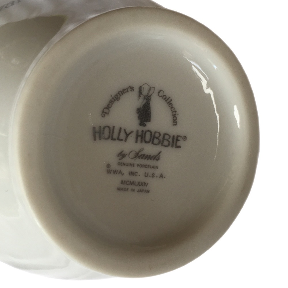 Holly Hobbie porcelain collectable vase. 8”high - Picture 7 of 8